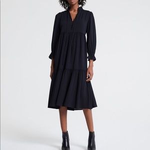 AG Black Celeste Dress in Dark Cove